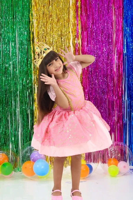 Fantasia Princesa Rosa