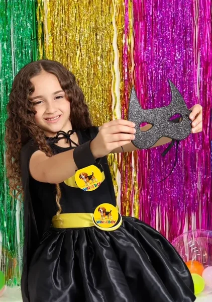 Fantasia Menina Morcego