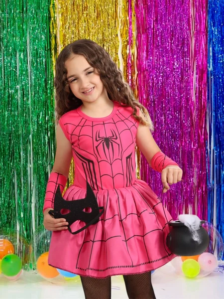 Fantasia Menina Aranha