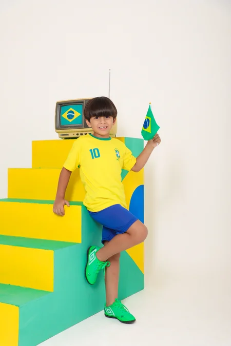 Conjunto Brasil Jogador